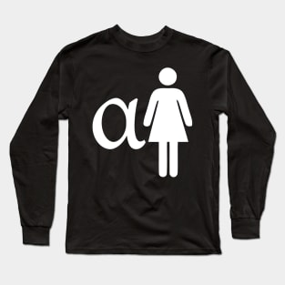 Alpha Female Long Sleeve T-Shirt